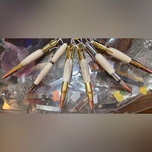 Elegant Handmade Antler Bullet Pens NWT
